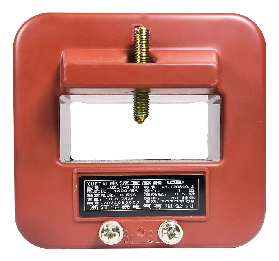 TRANSFORMADOR DE CORRIENTE BARRA FIJA LMZJ-066 1500A