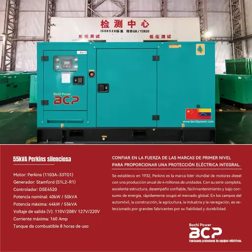 Perkins 55kVA Generator Set